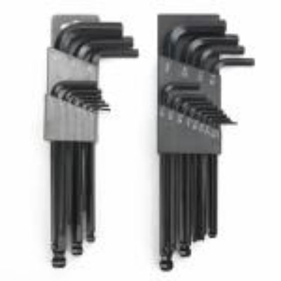 Picture of Hex-Key Ball-End 22-piece Sae-&-metric