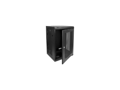 Picture of Startech Rk1224walhm Wall-Mount Server Rack Cabinet - 12u Rack - 24 In Deep - Hinged Enclosure - Wal...
