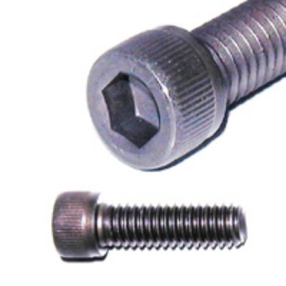 Picture of Machine-Screw Socket-cap Knurled-cylinder 8-32 X 3/4" Cap Head: Knurled Cap Head (Threads Per Inch):...