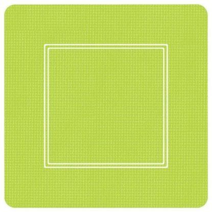 Picture of Dessert 7" Square Disposable-Plate Soho Limette