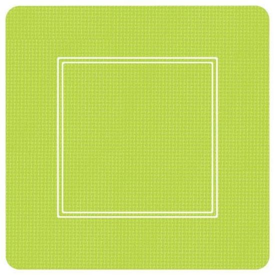 Picture of Dessert 7" Square Disposable-Plate Soho Limette