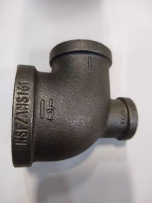 Picture of Reducing-Tee1-1/2" X 1/2" X 1"