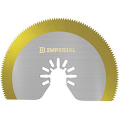 Picture of Round Segmented Oscillating-Sawblade One-fit 3-1/8 In W High-Speed-Steel Titanium Pk3
