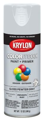 Picture of Paint-&-Primer Indoor-&-Outdoor Pewter Gray