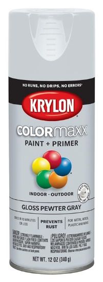 Picture of Paint-&-Primer Indoor-&-Outdoor Pewter Gray