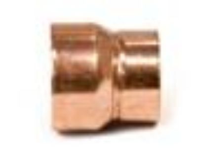 Picture of DWV-Rated Wrot-copper Reducer-Coupling C X C 2" X 1-1/2"