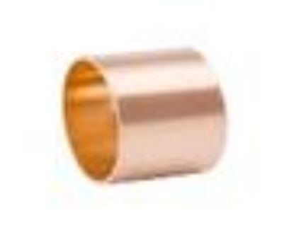 Picture of Wrot-Copper Drain-Waste-Vent Rated Coupling Less-Stop C X C 1-1/4"