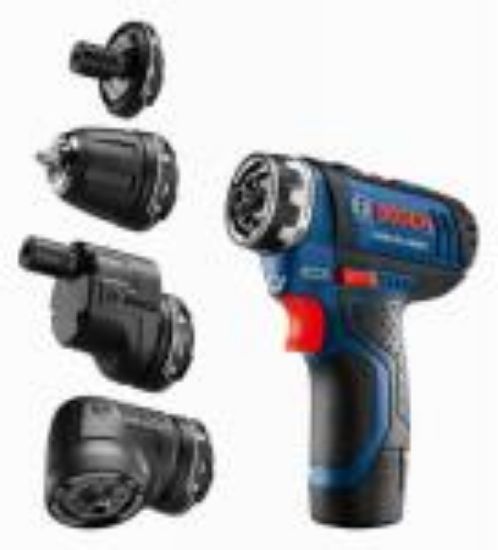 Picture of Compact Drill/Driver System Li Ion 5-in-1 Flexiclick Interchangeable Heads