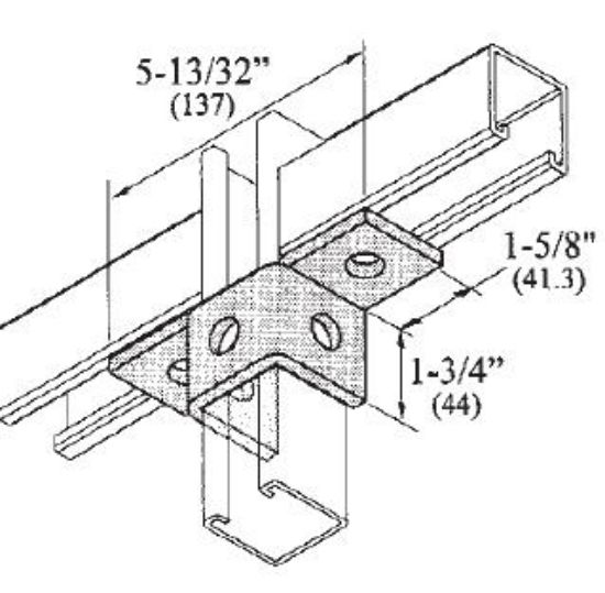 Picture of Wing-shaped 5-hole Double-Sided Connector