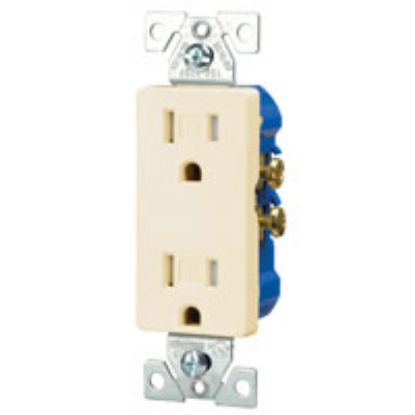 Picture of Electrical-Outlet Duplex-Receptacle Tamper Resistant 15-amp 2-pole 5-15r
