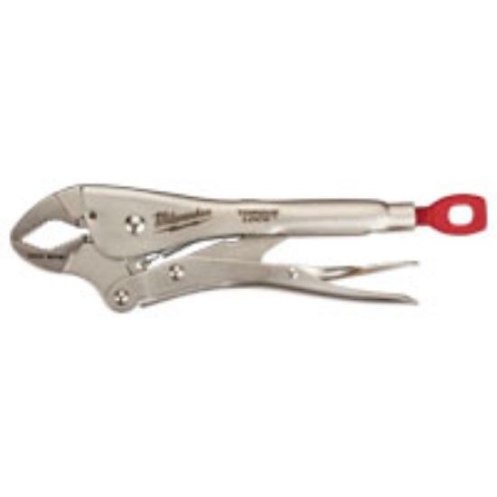Picture of Locking Plier 10 Inch-Long 1-1/2 Inch-Long X 19/32 In W Curved Jaw Ergonomic Handle Forged Alloy-Ste...