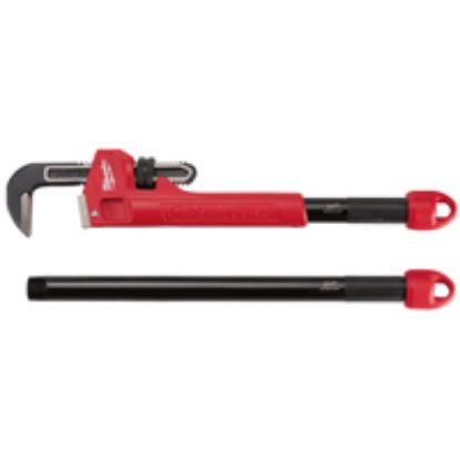 Picture of Pipe Wrench Adjustable Handle 10" - 2" 2-1/2"-jaw