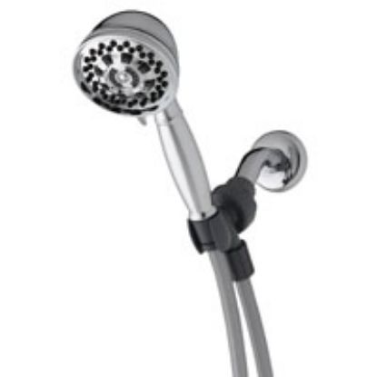 Picture of Shower-Head Waterpik XAT-643 Hand-Held 6-Spray Function 60 Inch-Long Hose Chrome