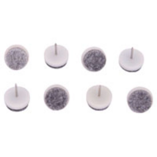 Picture of Furniture Glide Felt/plastic Gray 3*/14"