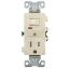 Picture of Combination Switch/receptacle Switch 125-volt Receptacle 2-pole