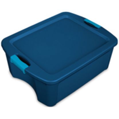 Picture of Carry Tote 12 gal Capacity Plastic True Blue
