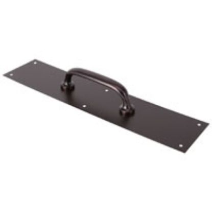 Picture of Door Pull-plate Aluminum Oil Rubbed Bronze 3-1/2" X 15"