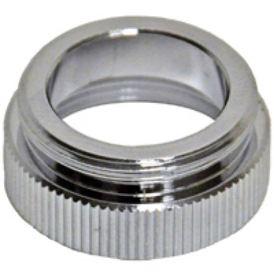 Picture of Aerator Adapter 13/16-27 x 55/64-27 in Female x Male Brass Chrome