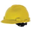Picture of Hard-Hat 4-point Textile Ratchet-Suspension Hdpe Shell Yellow