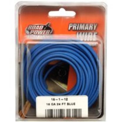 Picture of Primary-Wire 25 Vac 60 Vdc Copper Conductor Blue Sheath