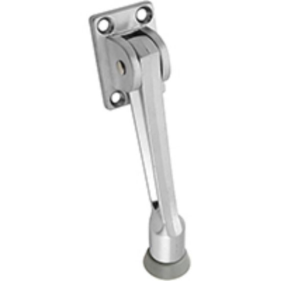 Picture of Door-stop Kick-down Zinc Satin-chrome 5"