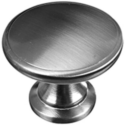 Picture of Cabinet-Knob 1.39 in Projection Zinc Satin-Nickel