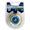Picture of Wire Cup Wire-brush Crimped Brass 3" 1/4" Shank