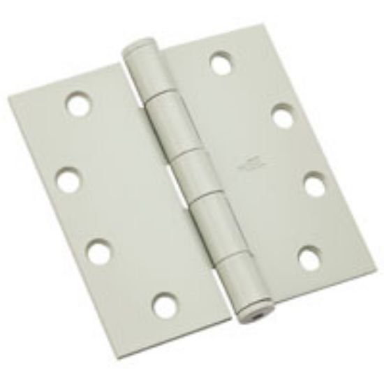 Picture of Standard Weight Template Door-Hinge 90 Lb 8 Holes Steel Prime Coat White