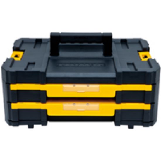 Picture of Tstak Iv Double Shallow Drawer 16.5 Lb Storage 2-drawer Padded Handle Plastic