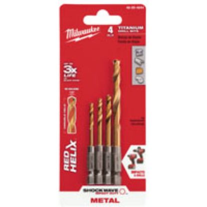 Picture of Drill-bit-set Titanium 4-piece