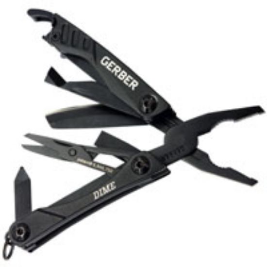 Picture of Multi-Tool Dime 4-1/4 Inch-long Open Black Handle