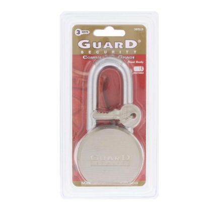 Picture of Padlock High-security Steel Long-Shackle 2-5/8" Keyed Alike Ka1