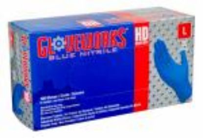 Picture of Disposable-Gloves Royal Blue
