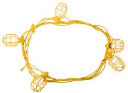 Picture of String-light Job-site 5 Sockets With 12 W Sticklights