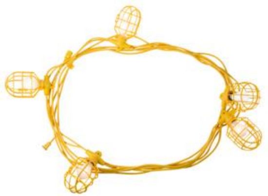 Picture of String-light Job-site 5 Sockets With 12 W Sticklights