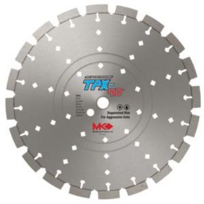 Picture of Diamond-Abrasive Circular-Sawblade Blade Segmented-Rim Asphalt Masonry Stone 1" Arbor 14in