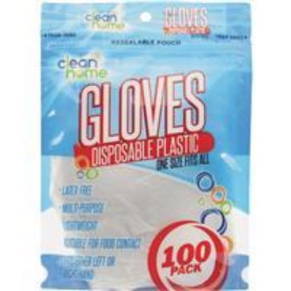 Picture of Disposable-gloves Plastic One Size