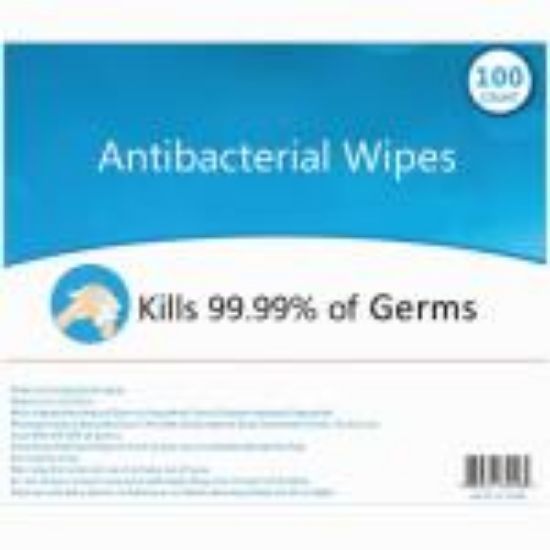 Picture of Wipes Anti-bacterial Non-alcohol