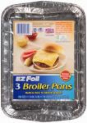 Picture of Broiler Pan Aluminum Disposable11-1/4" X 8" X 1" 3/pack