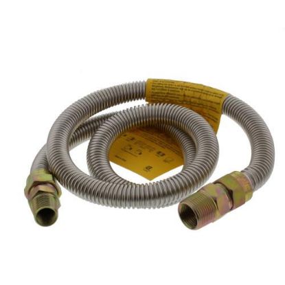 Picture of Gas Appliance-Connector Flexible Stainless Steel 48" 1/2" Mpt X 3/4" Mpt