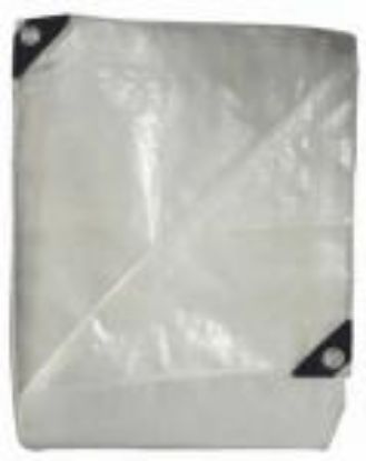 Picture of Farm-tarp Heavy Duty With Grommets Silver-white 15' X