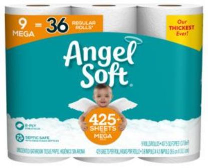 Picture of Toilet-tissue 2-ply 9 Mega-rolls