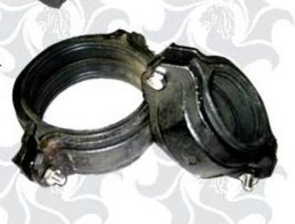 Picture of No-hub Coupling Mg Extra-heavy Cast-iron Body 4"