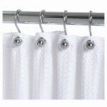 Picture of Shower-curtain-hooks Chrome Set