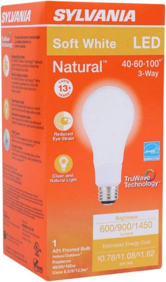 Picture of Light-bulb A-21 3-way 600/900/1450-lumens