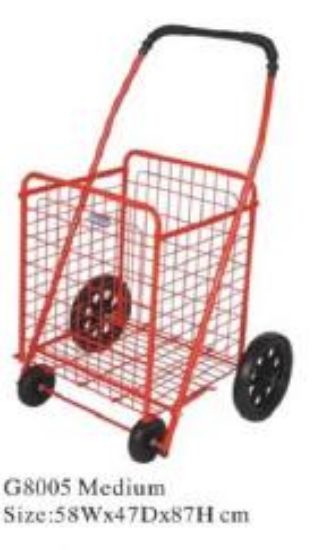 Picture of Shopping-Cart Residential Plastic-wheel Medium 58cm X 47cm X 87cm