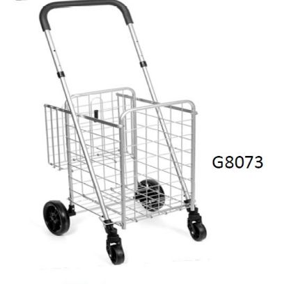Picture of Shopping-cart Residential Plastic-wheel Swivel-wheel With-basket Adjustable-handle