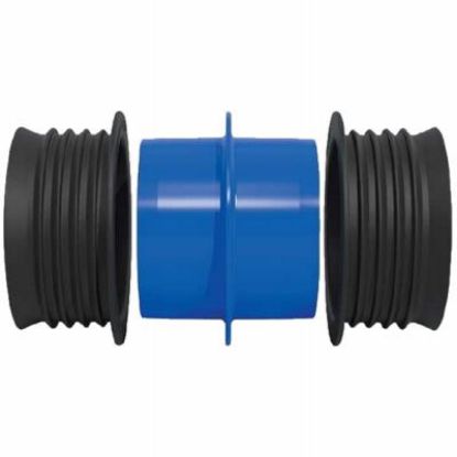 Picture of Pushfit Rubber Coupling Internal-pipe To Internal-pipe Pvc Ci 4"