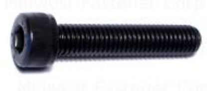 Picture of Machine-Screw Knurled-barrel Socket-cap 8mm-1.25 X 40mm