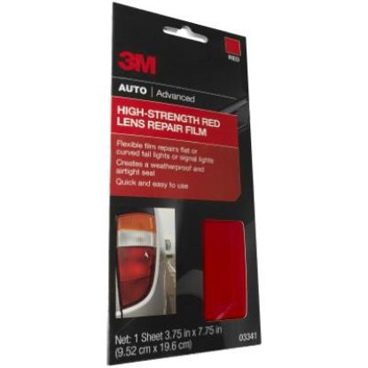 Picture of Lens-repair-film Automotive-lamps Red 3.75' X 3.75"